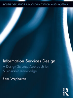 cover image of Information Services Design